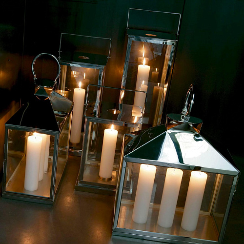 Lanterne d'extérieur en acier inoxydable