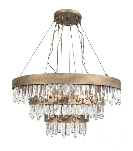 Lustre Chutes de Laiton