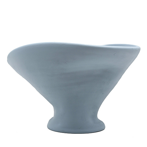 Vase Bleu Ciel Sculpteur à la Main