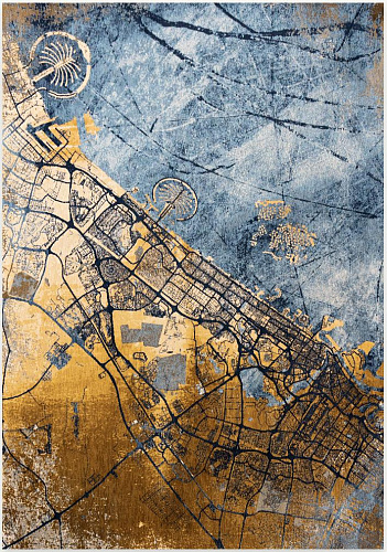 Tapis Gold Sea 9698