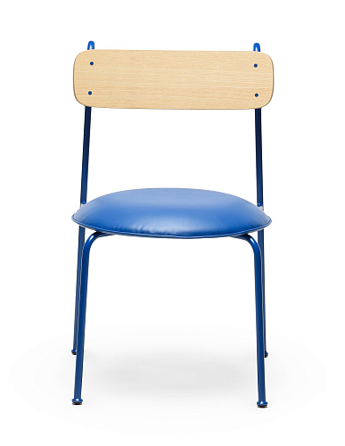 Chaise Lena Frêne Bleue