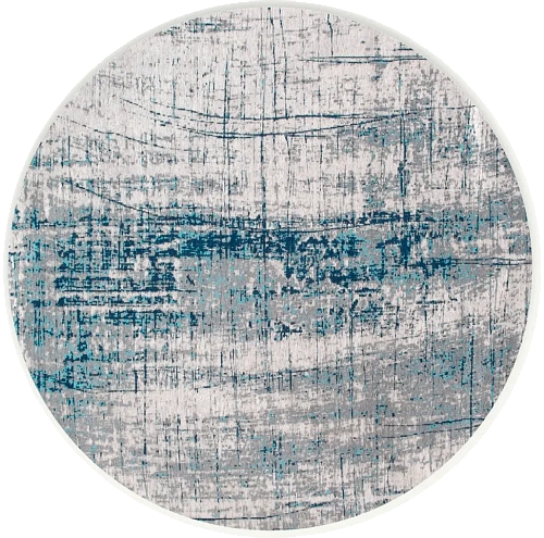 Tapis 8421 Bronx Azurite Round