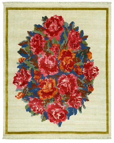Tapis Julianka Vert Vert