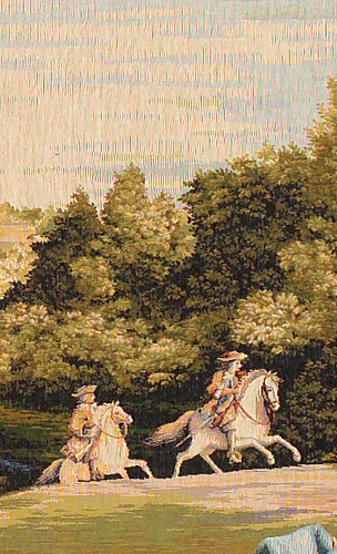 Tapisserie Château de Bellevue (Grand Format)