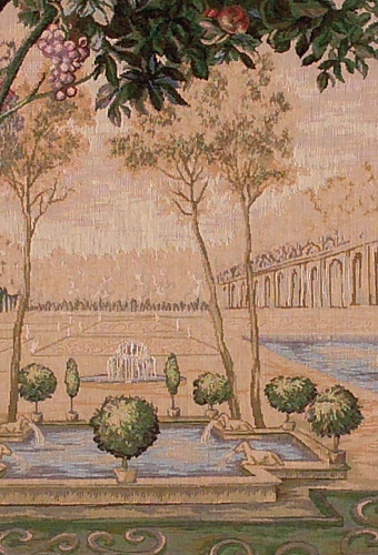 Tapisserie Fontaine de Verdure (Carrée)