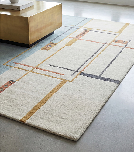Tapis Linear Atlas Neutral