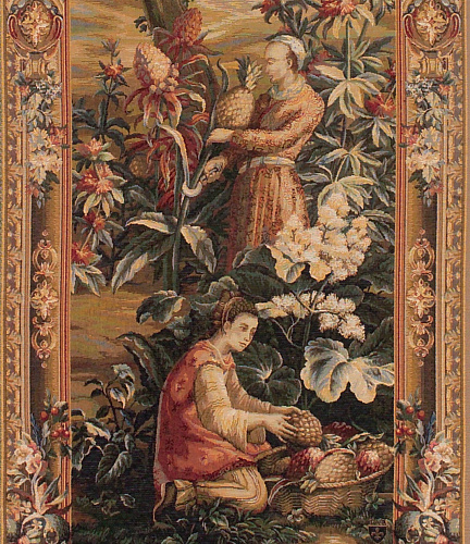 Tapisserie Récolte d’Ananas – Porte Droite