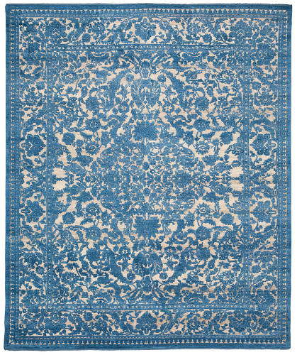 Tapis Mauro Angaa Bleu Foncé