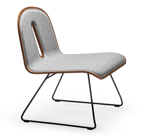 Fauteuil Lounge Gotham Woody