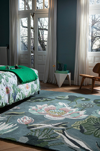 Tapis Waterlily Étang de Minuit