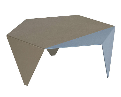Table basse bicolore Ruche