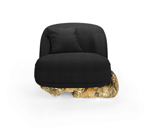 Fauteuil Angora II Baltic Noir