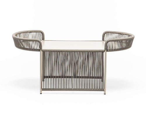 Table Basse de Jardin Ovale Sable Altana OV