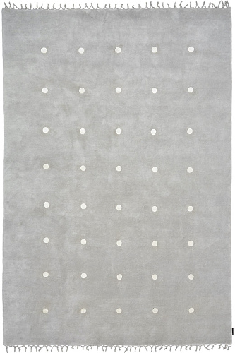 Tapis Points Gris