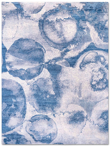 Tapis fait main de luxe Splash Galileo
