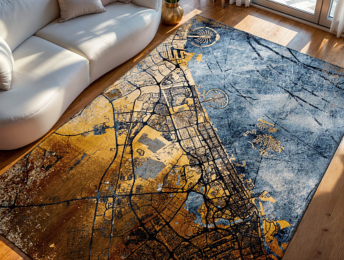 Tapis Gold Sea 9698