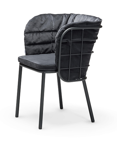 Chaise d'Extérieur Jujube SP-B Noire