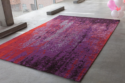 Tapis Terre rouge cardinal