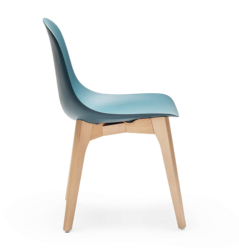 Chaise Gotham W Bleue