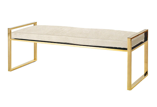 Banc Luxe en laiton