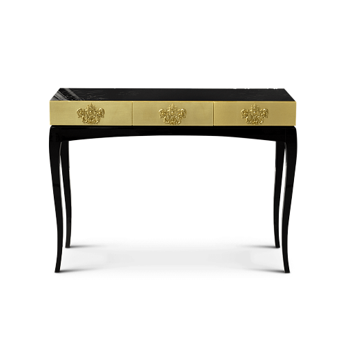 Console Trinity Dorée