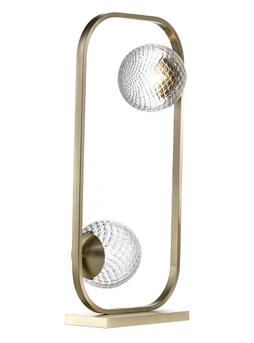 Lampe de Table Ballotton Murano Or Antique