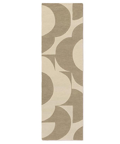 Prism Flower Mushroom / Ecru Tapis