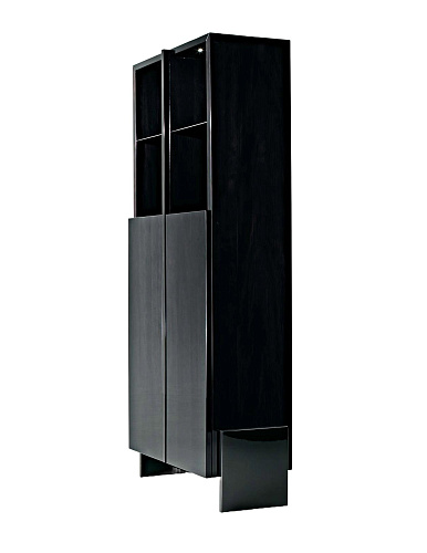 Bibliothèque 2 Portes Black & More