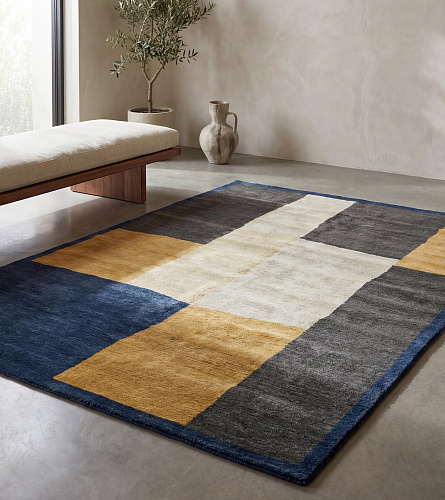 Tapis Golden Blocks