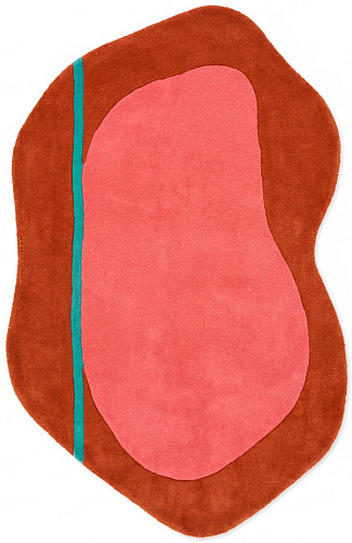 Tapis de luxe Crimson Form