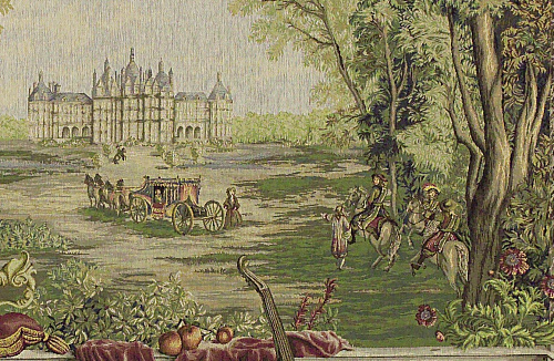 Tapisserie Verdure au Château (Grand Format)