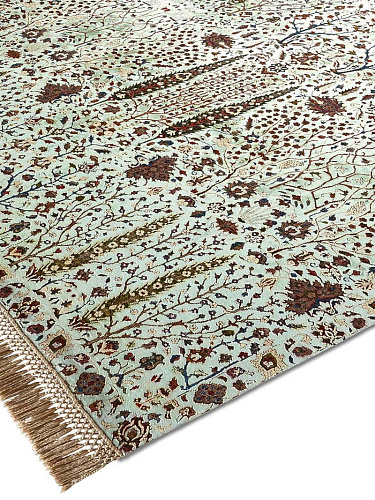 Tapis de luxe Jardin de Pins Vert
