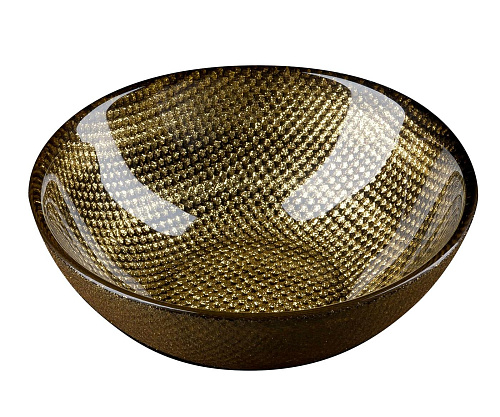 Coupe classique noire et dorée